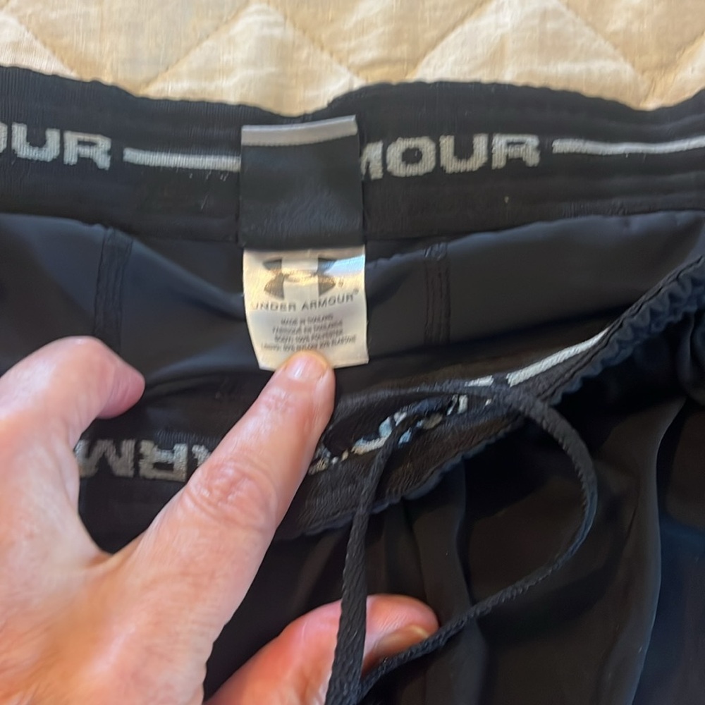 Under Armour Men's Athletic Black Shorts - Picture 2 of 5